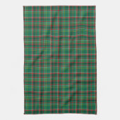 Kerstmis geruite groene patroon-23914 theedoek (Verticaal)