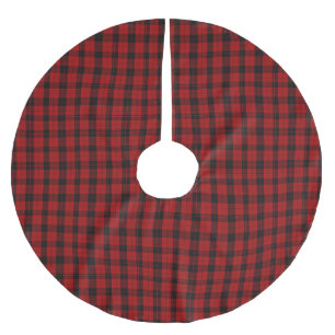 Kerstmis geruite patroon Rode Buffalo Plaid Kerstboom Rok