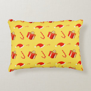 Kerstmis geschenkdoos Santa hoed snoep Accent Kussen