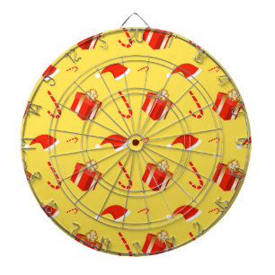 Kerstmis geschenkdoos Santa hoed snoep Dartbord
