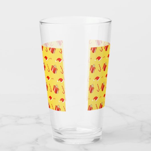 Kerstmis geschenkdoos Santa hoed snoep Glas (Rechts)