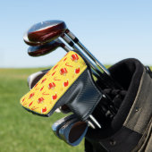 Kerstmis geschenkdoos Santa hoed snoep Golfheadcover (Insitu)