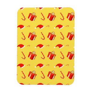 Kerstmis geschenkdoos Santa hoed snoep Magneet