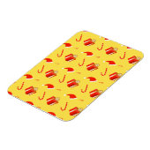 Kerstmis geschenkdoos Santa hoed snoep Magneet (Linkerzijde)