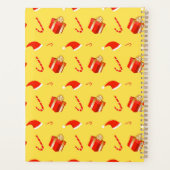 Kerstmis geschenkdoos Santa hoed snoep Planner (Achterkant)