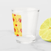 Kerstmis geschenkdoos Santa hoed snoep Shot Glas (Rechts)