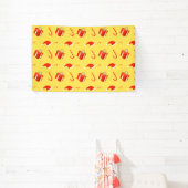 Kerstmis geschenkdoos Santa hoed snoep Spandoek (Insitu)