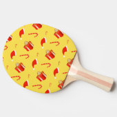 Kerstmis geschenkdoos Santa hoed snoep Tafeltennisbatje (Zijkant)