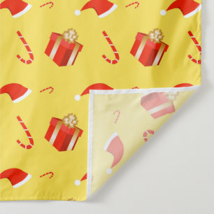 Kerstmis geschenkdoos Santa hoed snoep Wandkleed