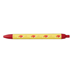 Kerstmis geschenkdoos Santa hoed snoep Zwarte Inkt Pen