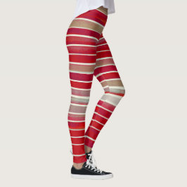 Kerstmis gestript leggings
