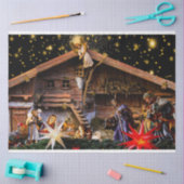 Kerstmis — Gevaar voor 4-deklappapier Tissuepapier (Craft)