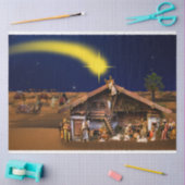 Kerstmis — Gevaarlijke 2-deklaagpapier Tissuepapier (Craft)