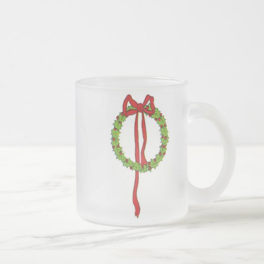 Kerstmis gevierde Mok (Rechts)