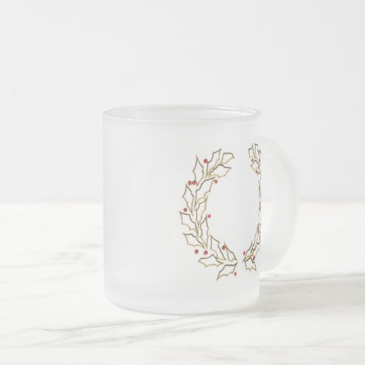 Kerstmis gevierde Mok (Voorkant rechts)