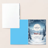 Kerstmis Gevouwen Uitnodiging 2023 décembre 25th, (Display)