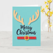 Kerstmis Geweikaart Kaart (Gele Bloem)