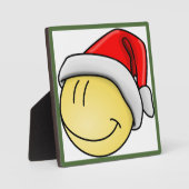 KERSTMIS GEZICHT SANTA FOTOPLAAT (Voorkant)