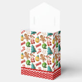 Kerstmis Gingerbread Koekjes Kunst Bedankdoosjes (Geopend)