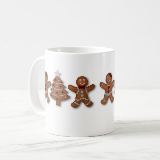 KERSTMIS GINGERBREAD MOK (Voorkant links)