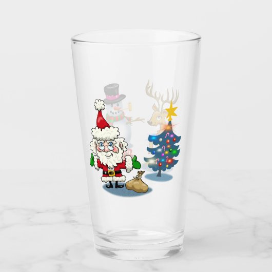 Kerstmis Glas (Voorkant)