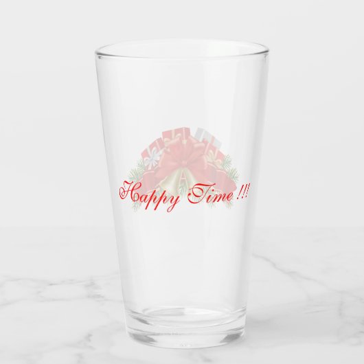 Kerstmis Glas (Achterkant)