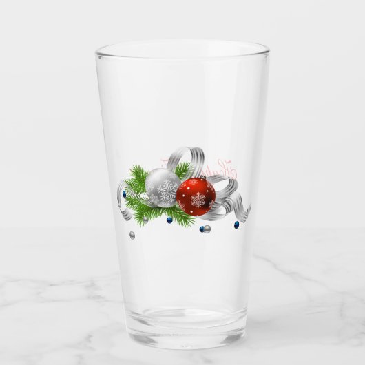 Kerstmis Glas (Voorkant)