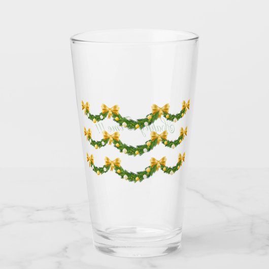 Kerstmis Glas (Voorkant)