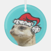 Kerstmis  Glass Ornament (Voorkant)