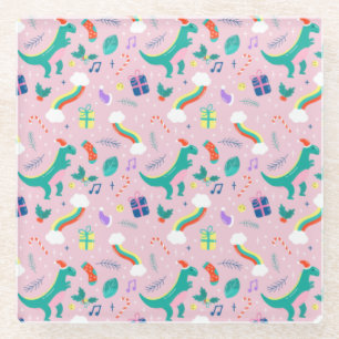 Kerstmis Glazen Onderzetter