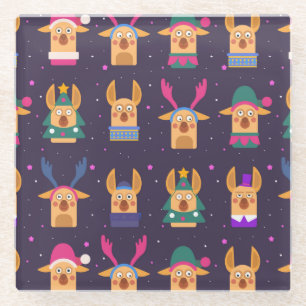 Kerstmis Glazen Onderzetter