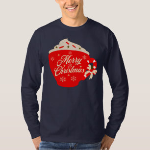 Kerstmis glazuur Sneeuwvlokken Strooidecoratie T-shirt