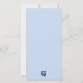 Kerstmis Gletsjerspleet Mont Blanc, Frankrijk Kaart (Achterkant)