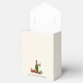 Kerstmis Glitter Cocktail Party Bedankdoosjes (Geopend)