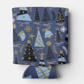 Kerstmis Glitter: Patroon Blikjeskoeler (Achterkant)