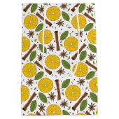 Kerstmis glühwein kruidig wit medium cadeauzakje (Achterkant)