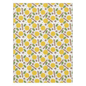 Kerstmis glühwein kruidig wit tafelkleed (Voorkant)