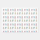 Kerstmis | Gnome | Inpakpapier Vel (Voorkant)