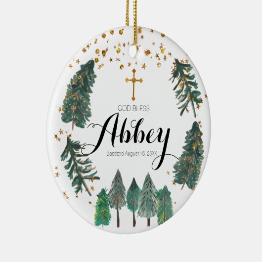 Kerstmis, godslasterlijk Ornament (Rechts)