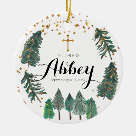 Kerstmis, godslasterlijk Ornament (Voorkant)