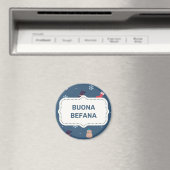 Kerstmis goede Befana Magneet (Insitu (Vaatwasser))