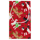 Kerstmis Goldendole Labradoodle Klein Cadeauzakje (Achterkant)