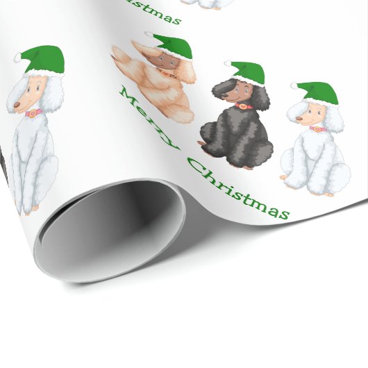 Kerstmis Goldendoles Cadeaupapier (Rol Hoek)