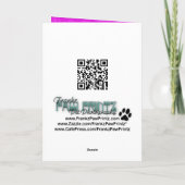 Kerstmis - GoldenDoodle - Claire Feestdagen Kaart (Achterkant)