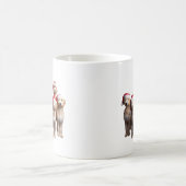 Kerstmis Goldendoodle, Kerstmis Labradoodle Hond Koffiemok (Center)