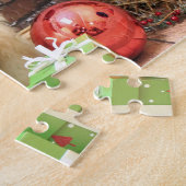 Kerstmis - GoldenDoodle - Mazy Legpuzzel (Zijkant)
