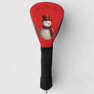 Kerstmis Golf Hoofddeksel - Feliz Navidad Golfheadcover