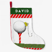 Kerstmis golf kleine kerstsok (Voorkant)