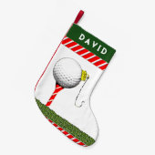 Kerstmis golf kleine kerstsok (Voorkant (Hangend))