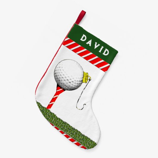 Kerstmis golf kleine kerstsok (Voorkant (Hangend))